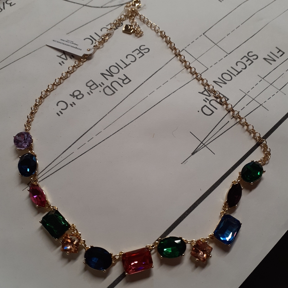 Park Lane multi color stone necklace